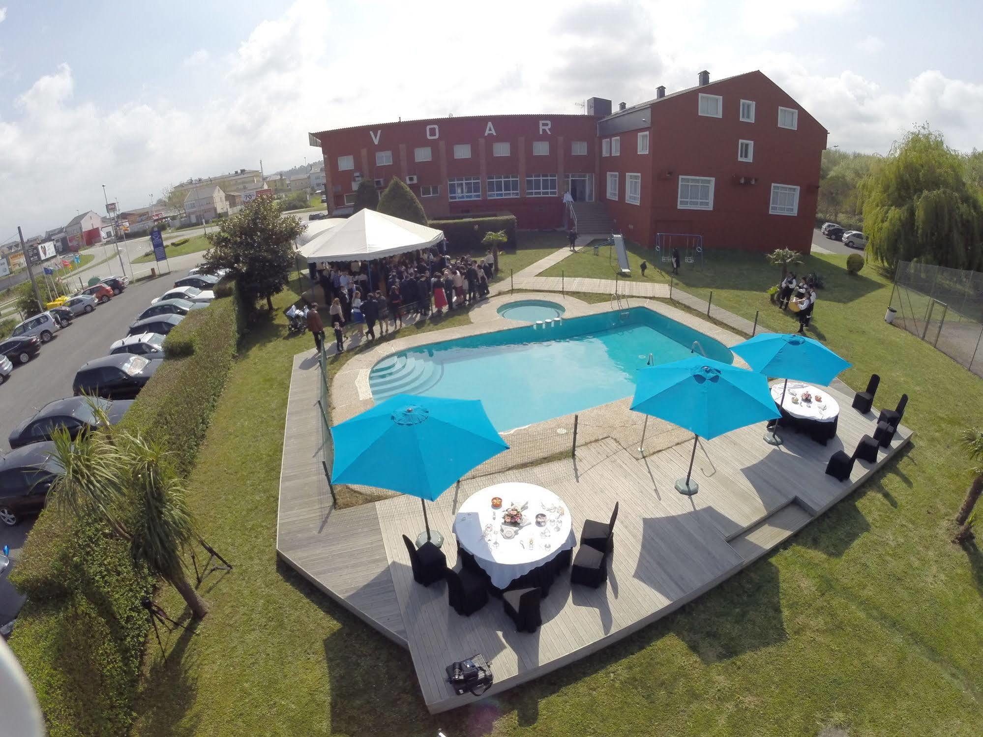 Hotel Voar Ribadeo Eksteriør bilde